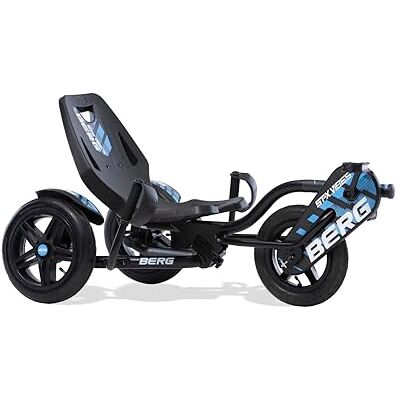 BERG Pedal Kart Street-X Vibes Pedaalvoertuig met hoge veiligheidsnorm, speelgoed voor kinderen van 6 tot 12 jaar, groot, blauw BERG Pedal Kart Street-X Vibes Pedaalvoertuig met hoge veiligheidsnorm, speelgoed voor kinderen van 6 tot 12 jaar, groot, blauw