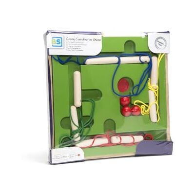 BS Toys Actief coördinatiespel, houten speelgoed BS Toys Actief coördinatiespel, houten speelgoed