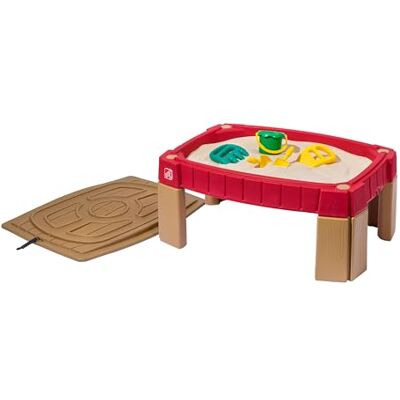 Step2 Naturally Playful Zandtafel Activiteitstafel Zand Kinderen/Kinderen Plastic Met Deksel 41,7X91,4X66 cm Step2 Naturally Playful Zandtafel Activiteitstafel Zand Kinderen/Kinderen Plastic Met Deksel 41,7X91,4X66 cm