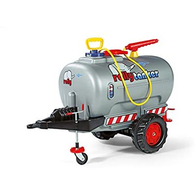 ROLLY TOYS rollyTanker 122776 Remorque tonneau avec pompe et seringue (accessoire pour véhicule à pédale, pour enfants de 3 à 10 ans, avec roue stabilisatrice, remplissage max. de 30 litres, jouet ROLLY TOYS rollyTanker 122776 Remorque tonneau avec pompe et seringue (accessoire pour véhicule à pédale, pour enfants de 3 à 10 ans, avec roue stabilisatrice, remplissage max. de 30 litres, jouet