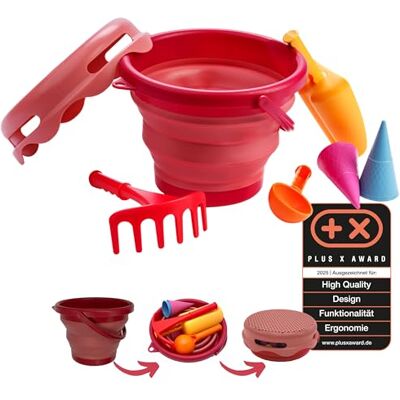 Schildkröt Turtle 970245 zandspeelgoedset, rood Schildkröt Turtle 970245 zandspeelgoedset, rood