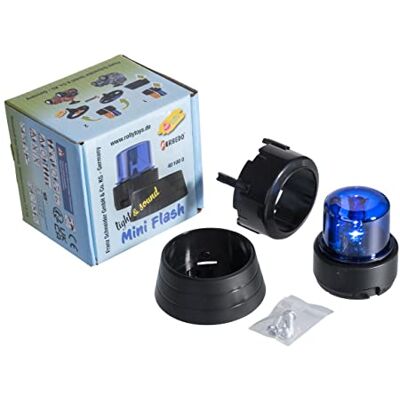 ROLLY TOYS Ferbedo 401000 Flashlight blauw (knipperlicht voor scooters en pedaaltractoren, politieauto's, montage op het voertuig of aan het stuur) ROLLY TOYS Ferbedo 401000 Flashlight blauw (knipperlicht voor scooters en pedaaltractoren, politieauto's, montage op het voertuig of aan het stuur)