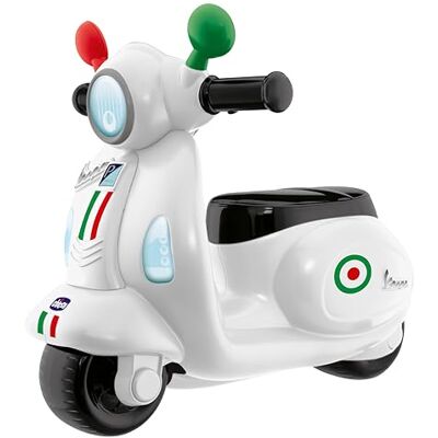 Chicco Vespa Primavera Loopfiets 1 tot 3 Jaar met Elektronisch Bedieningspaneel Afneembare Zijwieltjes Italiaanse kleuren Chicco Vespa Primavera Loopfiets 1 tot 3 Jaar met Elektronisch Bedieningspaneel Afneembare Zijwieltjes Italiaanse kleuren