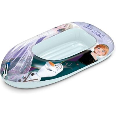 Mondo Toys Frozen Boat Tanktop met opblaasbare basis voor kinderen, meet 112 cm duurzaam thermisch gelast pvc, 16925 Mondo Toys Frozen Boat Tanktop met opblaasbare basis voor kinderen, meet 112 cm duurzaam thermisch gelast pvc, 16925