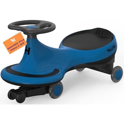 Hurtle Wiggle Drift Kinderdrager zonder batterijen – auto met wielen met draaibeweging, binnen en buiten, ontwikkeling van de motoriek Hurtle Wiggle Drift Kinderdrager zonder batterijen – auto met wielen met draaibeweging, binnen en buiten, ontwikkeling van de motoriek
