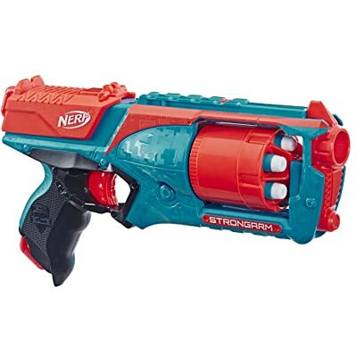 Nerf Elite Strongarm blauw en oranje en vlechtwerk Elite officiële E5750F030 Nerf Elite Strongarm blauw en oranje en vlechtwerk Elite officiële E5750F030