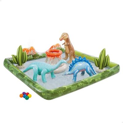 Intex Jurassic Adventure Play Center, opgeblazen formaat: 2,01 m x 2,01 m x 36 cm (56132NP) Intex Jurassic Adventure Play Center, opgeblazen formaat: 2,01 m x 2,01 m x 36 cm (56132NP)