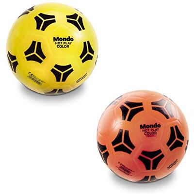 Mondo -01044 Italië Wereld Toys Hot Play Tango PVC voetbal voor kinderen, kleur wit 01044, meerkleurig, 230, 01044 Mondo -01044 Italië Wereld Toys Hot Play Tango PVC voetbal voor kinderen, kleur wit 01044, meerkleurig, 230, 01044