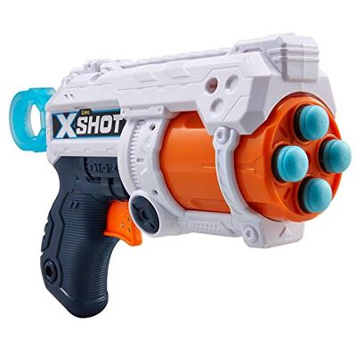 XSHOT Fury 4-pistool, 4-schots magazijn, 16 pijlen XSHOT Fury 4-pistool, 4-schots magazijn, 16 pijlen