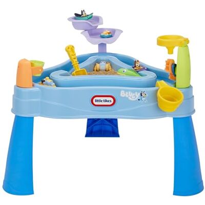 little tikes Bluey Beach Day zandbak met 6 accessoires, actief spel met Bluey, voor jongens en meisjes van 1 tot 6 jaar little tikes Bluey Beach Day zandbak met 6 accessoires, actief spel met Bluey, voor jongens en meisjes van 1 tot 6 jaar