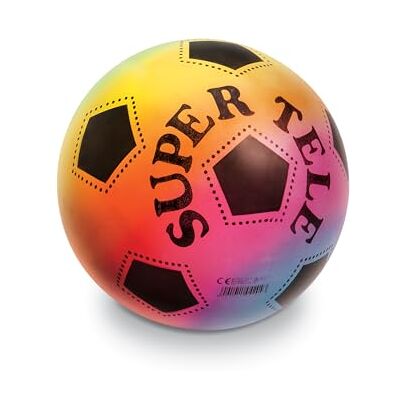 Mondo Spa- Pallone Super Tele RAINB 04602 poppen en accessoires, meerkleurig (4602) Mondo Spa- Pallone Super Tele RAINB 04602 poppen en accessoires, meerkleurig (4602)
