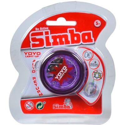 Simba 107230569 YoYo Light-um, 3 keer gesorteerd, er is slechts één artikel, met lichteffect, vrijloop, reservekoord, vanaf 5 jaar Simba 107230569 YoYo Light-um, 3 keer gesorteerd, er is slechts één artikel, met lichteffect, vrijloop, reservekoord, vanaf 5 jaar