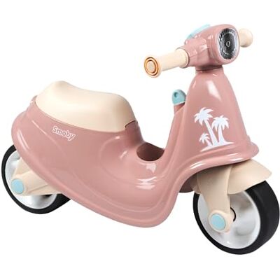 Smoby Roze scooterdrager Realistisch design Mechanische sleutel, koplamp voor Stille wielen Speelgoedkist Vanaf 18 maanden Smoby Roze scooterdrager Realistisch design Mechanische sleutel, koplamp voor Stille wielen Speelgoedkist Vanaf 18 maanden