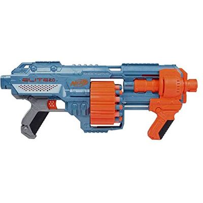 Nerf Elite 2.0 Shockwave RD-15 en Elite 2.0 dartpijlen Nerf Elite 2.0 Shockwave RD-15 en Elite 2.0 dartpijlen