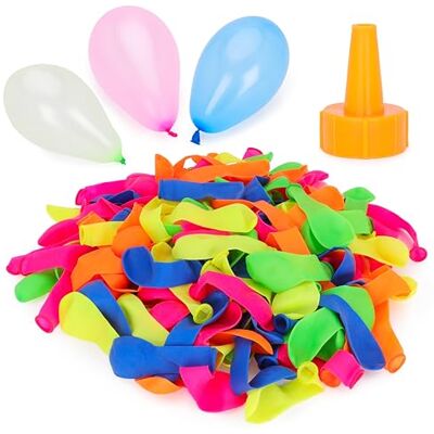 Toyland ® 200 stuks waterballonnen met waterfilter zomerspeelgoed voor kinderen Toyland ® 200 stuks waterballonnen met waterfilter zomerspeelgoed voor kinderen