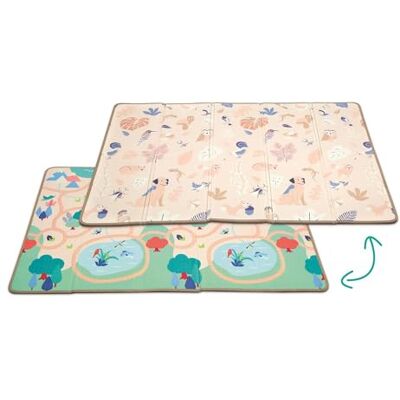 LUDI Top Toys Activiteitenvloermat, omkeerbaar, opvouwbaar, 195 x 145 cm, polyethyleen (1) LUDI Top Toys Activiteitenvloermat, omkeerbaar, opvouwbaar, 195 x 145 cm, polyethyleen (1)