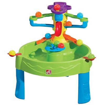 Step2 Busy Ball Watertafel met ballen met 13 accessoires, waterspeeltafel voor kinderen, activiteitentafel, speelgoed voor de tuin Step2 Busy Ball Watertafel met ballen met 13 accessoires, waterspeeltafel voor kinderen, activiteitentafel, speelgoed voor de tuin