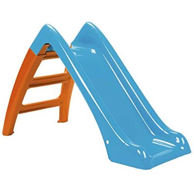 Feber Slide, kleine buitenglijbaan, 107 cm helling, voor kinderen van 1 tot 5 jaar Feber Slide, kleine buitenglijbaan, 107 cm helling, voor kinderen van 1 tot 5 jaar