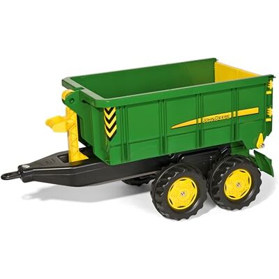 ROLLY TOYS 12 509 8 Aanhangwagen Rollycontainer John Deere Twee assen ROLLY TOYS 12 509 8 Aanhangwagen Rollycontainer John Deere Twee assen