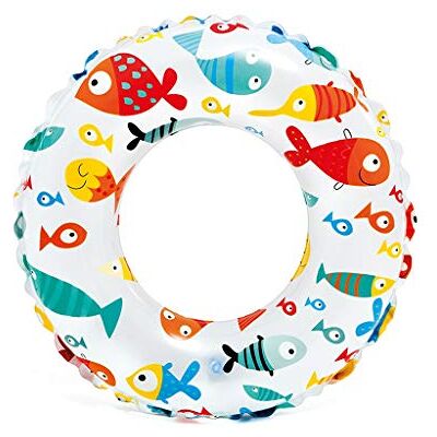 Intex 59241 – reddingsring, 61 cm, verschillende modellen/kleuren, 1 stuk Intex 59241 – reddingsring, 61 cm, verschillende modellen/kleuren, 1 stuk