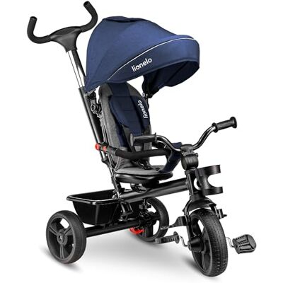 Lionelo Haari Driewieler voor baby's, 4-in-1 (18 maanden 5 jaar), draaibare zitting Lionelo Haari Driewieler voor baby's, 4-in-1 (18 maanden 5 jaar), draaibare zitting