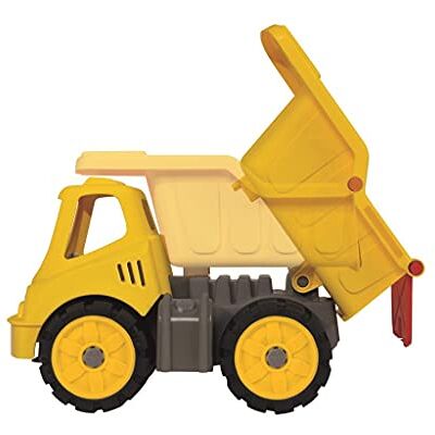 BIG Power-Worker Mini Kiepwagen, kiepvoertuig geschikt als zandspeelgoed en voor de kinderkamer, banden van zacht materiaal, perfect voor onderweg, voor kinderen vanaf 2 jaar BIG Power-Worker Mini Kiepwagen, kiepvoertuig geschikt als zandspeelgoed en voor de kinderkamer, banden van zacht materiaal, perfect voor onderweg, voor kinderen vanaf 2 jaar