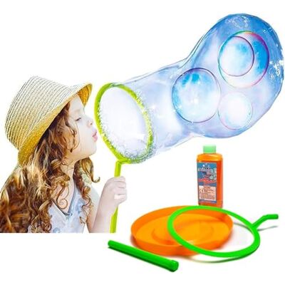 Toyland ® Reusachtig Bubbel maken Kit / Oplossing- Maak enorme bubbels Buitenspeelgoed Tuinspellen (Bubbel Kit) Toyland ® Reusachtig Bubbel maken Kit / Oplossing- Maak enorme bubbels Buitenspeelgoed Tuinspellen (Bubbel Kit)