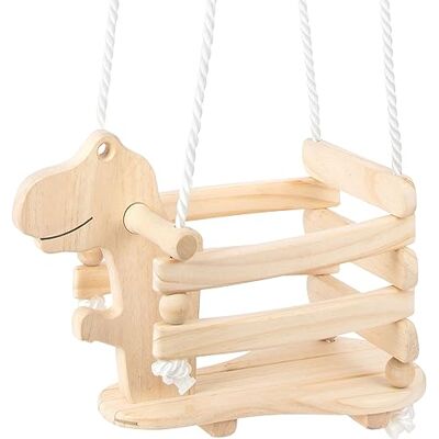 small foot 11589 Rex houten dinosaurus swing, stevig en veilig door een verhoogde rand, speelgoed vanaf 18 maanden small foot 11589 Rex houten dinosaurus swing, stevig en veilig door een verhoogde rand, speelgoed vanaf 18 maanden