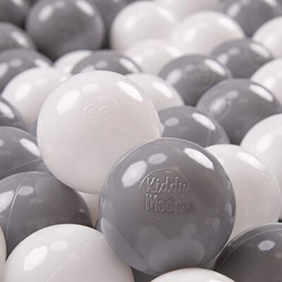KiddyMoon gekleurde plastic ballen, ∅ 7 cm, voor babyzwembad, gemaakt in de EU KiddyMoon gekleurde plastic ballen, ∅ 7 cm, voor babyzwembad, gemaakt in de EU