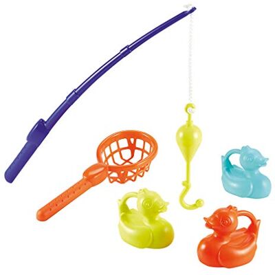 Ecoiffier Jouets 299 hengelspel met 3 eenden outdoorspel voor kinderen vanaf 18 maanden gemaakt in Frankrijk Ecoiffier Jouets 299 hengelspel met 3 eenden outdoorspel voor kinderen vanaf 18 maanden gemaakt in Frankrijk