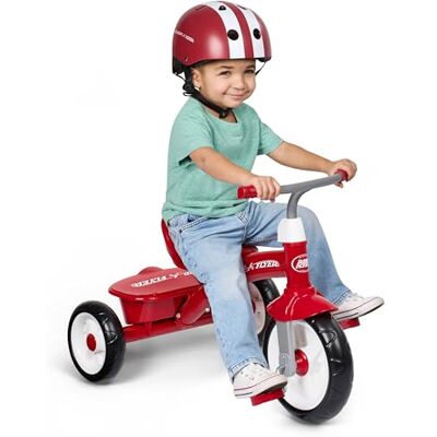 Radio Flyer Rode driewieler voor peuters buiten, 2 ½ tot 5 jaar (exclusief Amazon) Radio Flyer Rode driewieler voor peuters buiten, 2 ½ tot 5 jaar (exclusief Amazon)