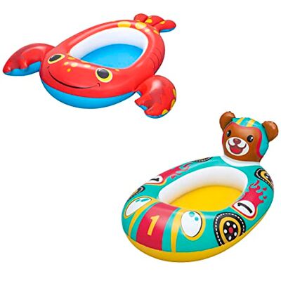 Bestway Opblaasbare boot Splash Buddy 34170 Willekeurig model PVC 109 cm x 69 cm Speelgoed voor kinderen Zwembad Zwembad Vanaf 3 jaar Bestway Opblaasbare boot Splash Buddy 34170 Willekeurig model PVC 109 cm x 69 cm Speelgoed voor kinderen Zwembad Zwembad Vanaf 3 jaar