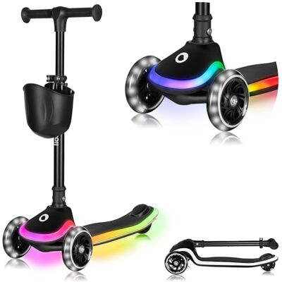 Lionelo Mey Step voor kinderen, 3 wielen, led, met mand, verlicht dienblad Lionelo Mey Step voor kinderen, 3 wielen, led, met mand, verlicht dienblad