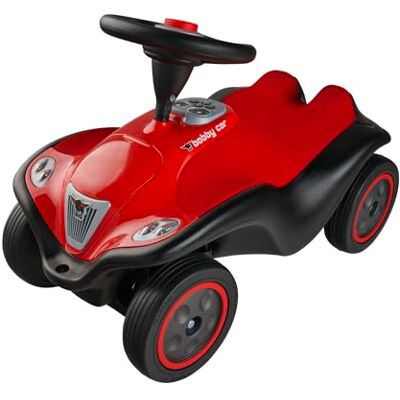 BIG Bobby Car Next 2.0 Loopwagen vanaf 1 jaar met ledlicht, opbergruimte, geluidsstuur, stille banden en nieuwe functies, voertuig voor kinderen van 1 tot 5 jaar (max. 50 kg) BIG Bobby Car Next 2.0 Loopwagen vanaf 1 jaar met ledlicht, opbergruimte, geluidsstuur, stille banden en nieuwe functies, voertuig voor kinderen van 1 tot 5 jaar (max. 50 kg)