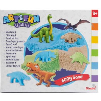 Simba Art & Fun Spielsand dinosaurusset Simba Art & Fun Spielsand dinosaurusset