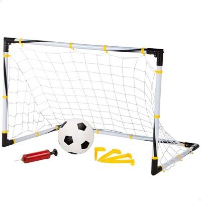 COLORBABY Voetbaldoel, opvouwbaar, met bal, opblazen, voetbaldoel voor kinderen, tuin, 90 x 59 x 59 cm, 4 puistjes, outdoor-spelletjes + 6 jaar, CB Toys (43482) COLORBABY Voetbaldoel, opvouwbaar, met bal, opblazen, voetbaldoel voor kinderen, tuin, 90 x 59 x 59 cm, 4 puistjes, outdoor-spelletjes + 6 jaar, CB Toys (43482)