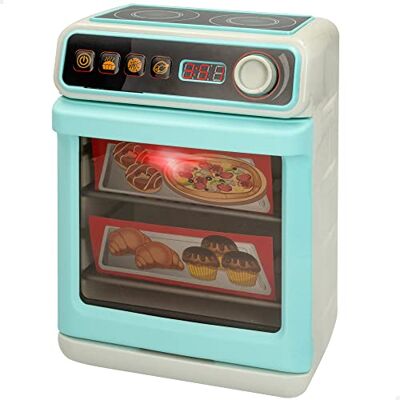 COLORBABY Play 46901 Speelgoedoven met lichten en geluiden voor jongens en meisjes, mijn eerste oven, aanbevolen voor kinderen vanaf 3 jaar, speelgoedapparaten, batterijen inbegrepen COLORBABY Play 46901 Speelgoedoven met lichten en geluiden voor jongens en meisjes, mijn eerste oven, aanbevolen voor kinderen vanaf 3 jaar, speelgoedapparaten, batterijen inbegrepen