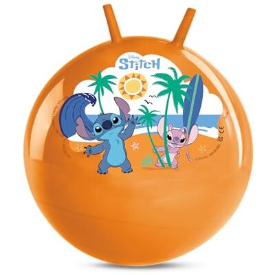 Mondo Toys-Stitch Kangaroo springbal, 26092, kleur: oranje, diameter 50 cm, 26092 Mondo Toys-Stitch Kangaroo springbal, 26092, kleur: oranje, diameter 50 cm, 26092