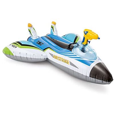 Intex 57536NP, zwemring vliegtuig, om te rijden + pistool Intex 57536NP, zwemring vliegtuig, om te rijden + pistool