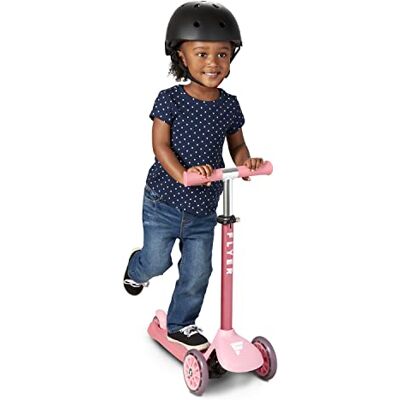 Radio Flyer Flyer Glider Jr., Lean to Steer Peuter Scooter, Pink Ride on Speelgoed voor Kinderen Leeftijd 2-5 jaar Radio Flyer Flyer Glider Jr., Lean to Steer Peuter Scooter, Pink Ride on Speelgoed voor Kinderen Leeftijd 2-5 jaar