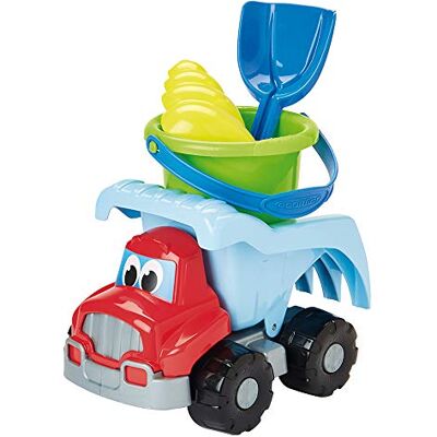 Ecoiffier Toys 502 vrachtwagen met zandspeelset buitenspel vanaf 18 maanden gemaakt in Frankrijk Ecoiffier Toys 502 vrachtwagen met zandspeelset buitenspel vanaf 18 maanden gemaakt in Frankrijk