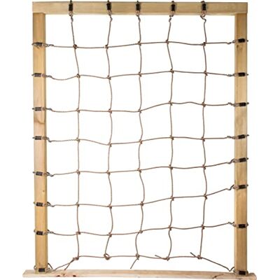 small foot Klimnet met aft-hook, voor bevestiging aan driezijdige houten frames, voor kinderen vanaf 3 jaar en up, 11876 small foot Klimnet met aft-hook, voor bevestiging aan driezijdige houten frames, voor kinderen vanaf 3 jaar en up, 11876