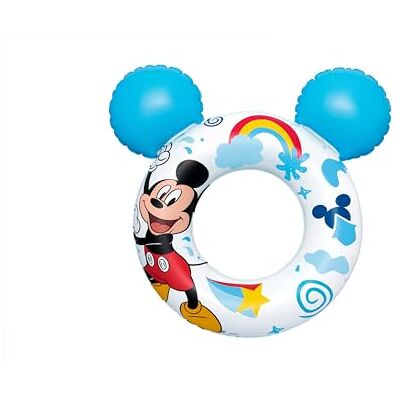 Bestway Opblaasbare zwemband, wit, Mickey Mouse, 74 x 76 cm Bestway Opblaasbare zwemband, wit, Mickey Mouse, 74 x 76 cm