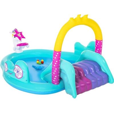 Bestway 53097 Centre de jeu d'eau Licorne magique 274 x 198 x 137 cm Bestway 53097 Centre de jeu d'eau Licorne magique 274 x 198 x 137 cm
