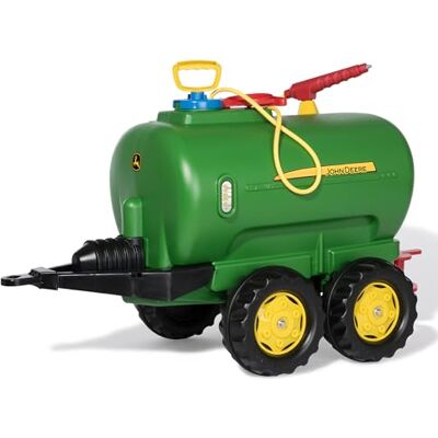 ROLLY TOYS rollytanker John Deere tankwagen (voor kinderen 3-10 jaar, met pomp en spuit, 30 liter, kraan) 122752 ROLLY TOYS rollytanker John Deere tankwagen (voor kinderen 3-10 jaar, met pomp en spuit, 30 liter, kraan) 122752