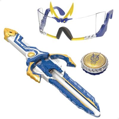 COLORBABY 48092 Infinity Nado Goggle Battle Pack, Toupie Fury Wave Dragon d'eau, épée lanceuse, lunettes hyperdimensionnelles, lumières LED, jeux de toupie, piles incluses, jeu de bataille COLORBABY 48092 Infinity Nado Goggle Battle Pack, Toupie Fury Wave Dragon d'eau, épée lanceuse, lunettes hyperdimensionnelles, lumières LED, jeux de toupie, piles incluses, jeu de bataille