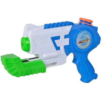 Simba Waterzone 107276050 Waterpistool met pompsysteem, 400 ml, bereik 8 m Simba Waterzone 107276050 Waterpistool met pompsysteem, 400 ml, bereik 8 m