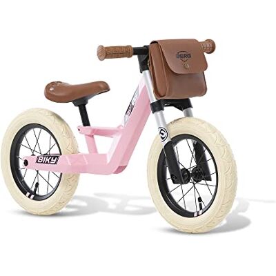 BERG Biky Vélo rétro à partir de 2 ans, pneus pneumatiques, cadre en magnésium, 12", vélo pour enfant garçon et fille, selle réglable en hauteur BERG Biky Vélo rétro à partir de 2 ans, pneus pneumatiques, cadre en magnésium, 12", vélo pour enfant garçon et fille, selle réglable en hauteur