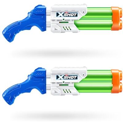XSHOT Petit Dual Stream Waterpistolen van ZURU (2 stuks) XSHOT Petit Dual Stream Waterpistolen van ZURU (2 stuks)