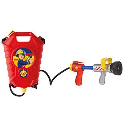 Simba Fireman Sam 109252293 tanktas met enkele of meerdere straalsoorten, inhoud 1800 ml, bereik 10 m, voor kinderen vanaf 3 jaar Simba Fireman Sam 109252293 tanktas met enkele of meerdere straalsoorten, inhoud 1800 ml, bereik 10 m, voor kinderen vanaf 3 jaar